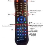 Control remoto para decodificador Motorola